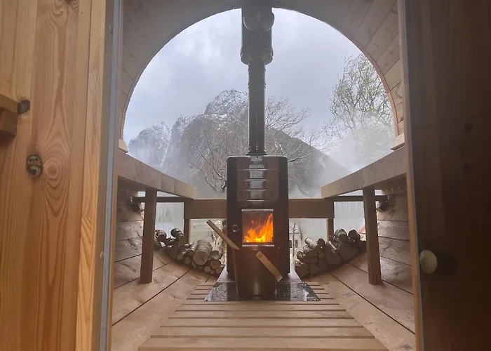 Ferienhaus Reinefjord Panorama